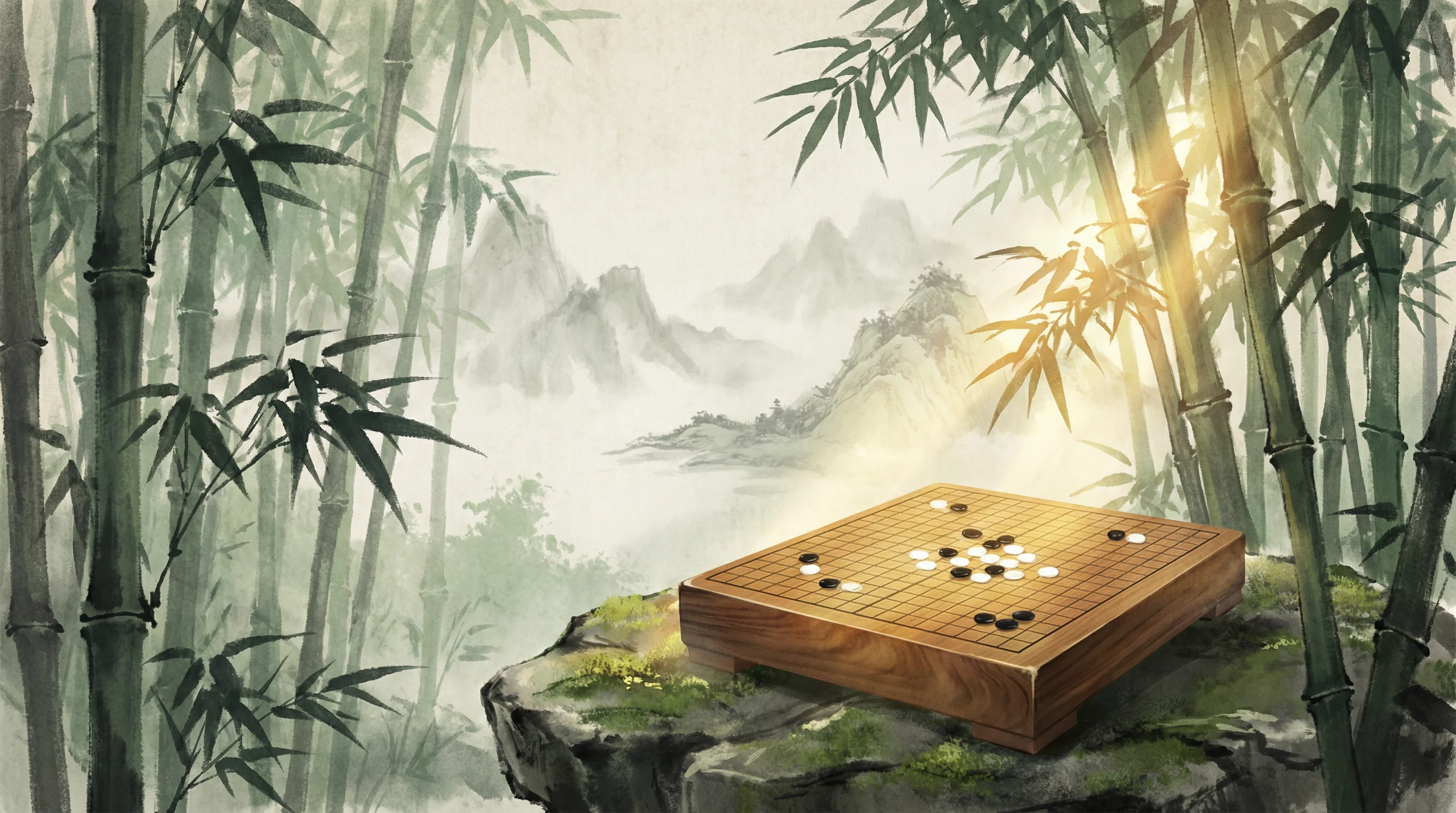 竹林隐士围棋道场 炸金花guanwang 全景